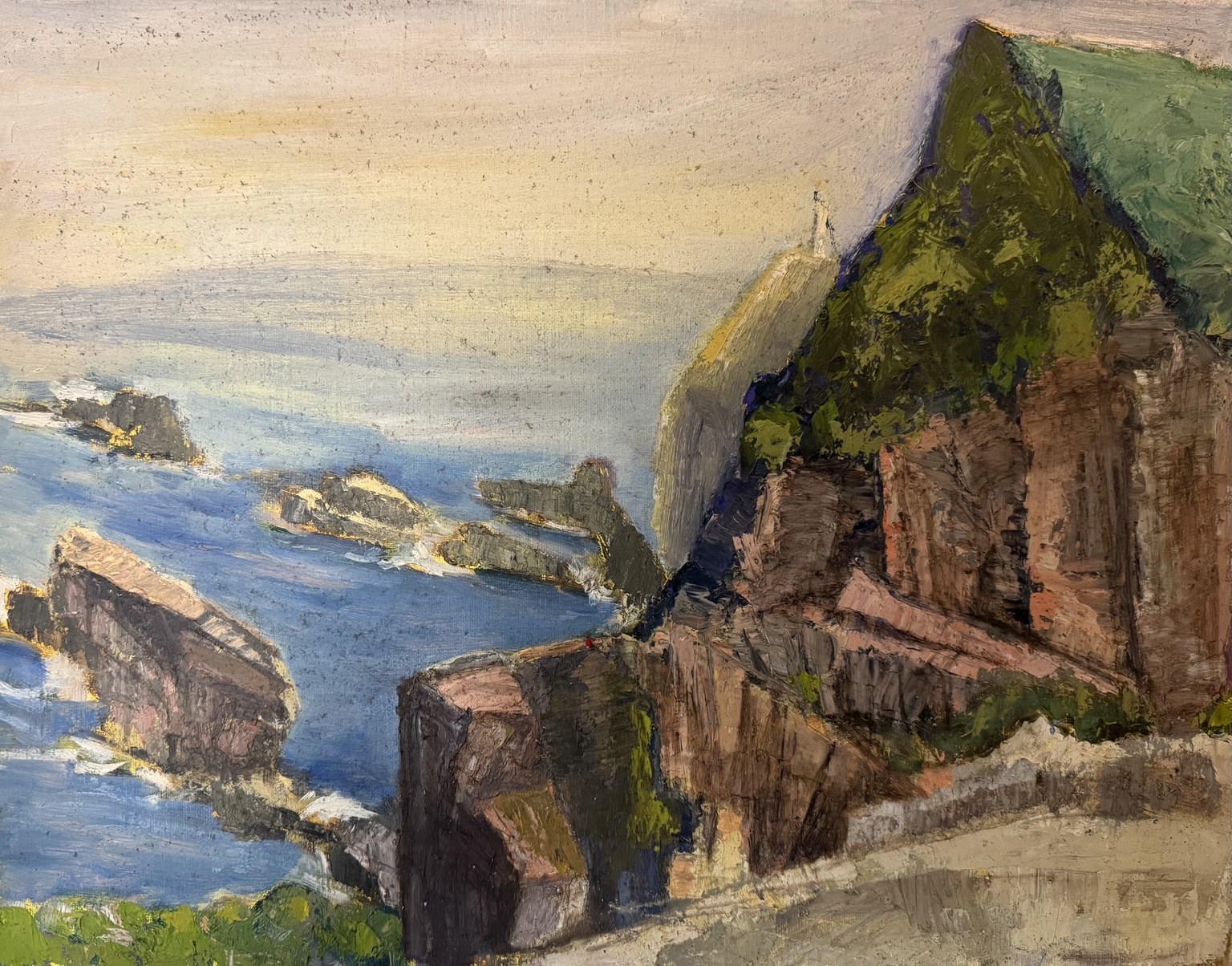 Yoko Nakamura, The Cliff Road Descending to the Sea