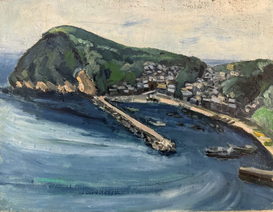 Yoko Nakamura, The Breakwater Reaching into the Sea