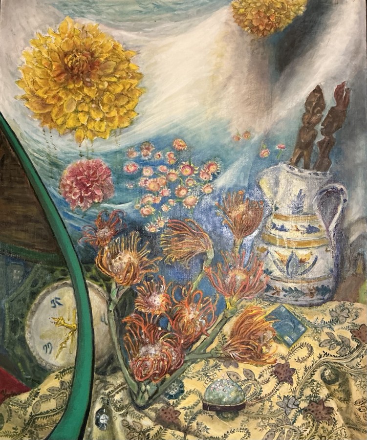 Yoko Nakamura, Flowers Opening beyond the Mirror