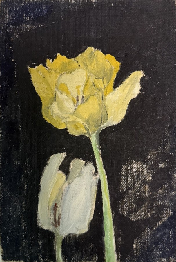 Yoko Nakamura, Two Blooms Remaining in the Dark